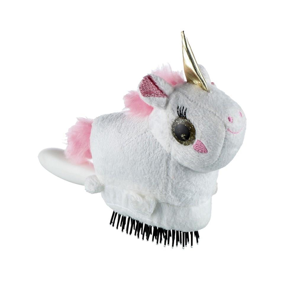 Βούρτσα Μαλλιών Λούτρινο Ζωάκι Luna Toys 24x7x14 εκ. 4 Σχέδια - Image 4