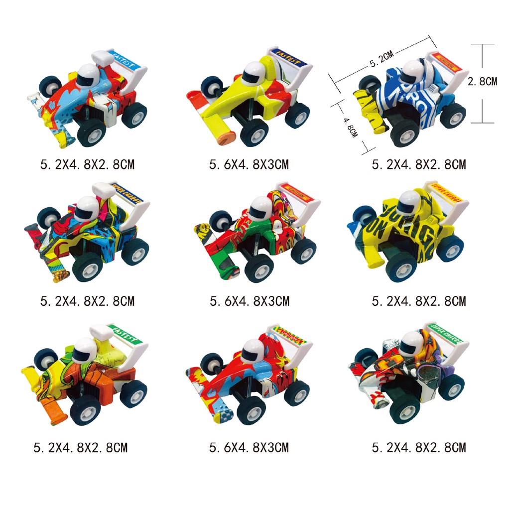 Όχημα Αγωνιστικό Pull Back Luna Toys Μεταλλικό 6x6x4,7 εκ. 9 σχέδια - Image 3