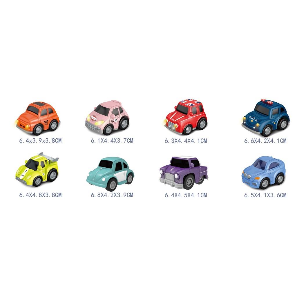 Όχημα Pull Back Luna Toys Μεταλλικό 9x6x6 εκ. 8 σχέδια - Image 2