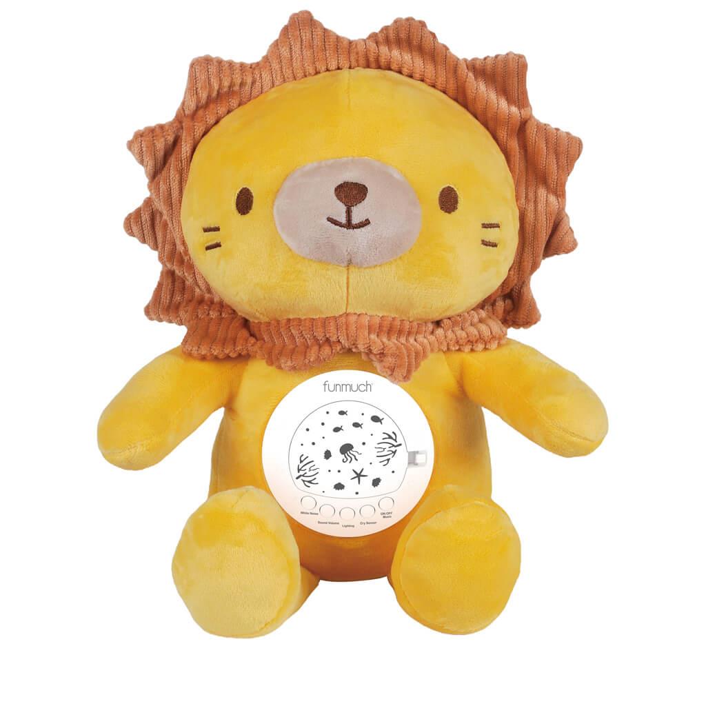 Λούτρινο Λιονταράκι Luna Toys με Προβολέα και Ήxο 24x22x27εκ. - Image 2