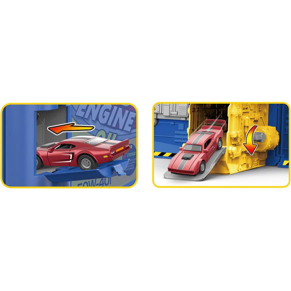 Πάρκινγκ Luna Toys με 1 Μεταλλικό Όχημα 4Χρ - Image 4
