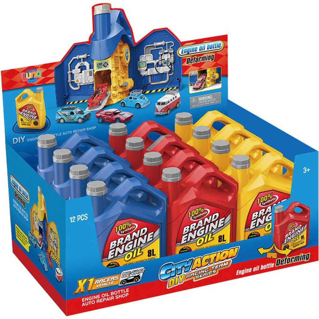 Πάρκινγκ Luna Toys με 1 Μεταλλικό Όχημα 4Χρ - Image 6