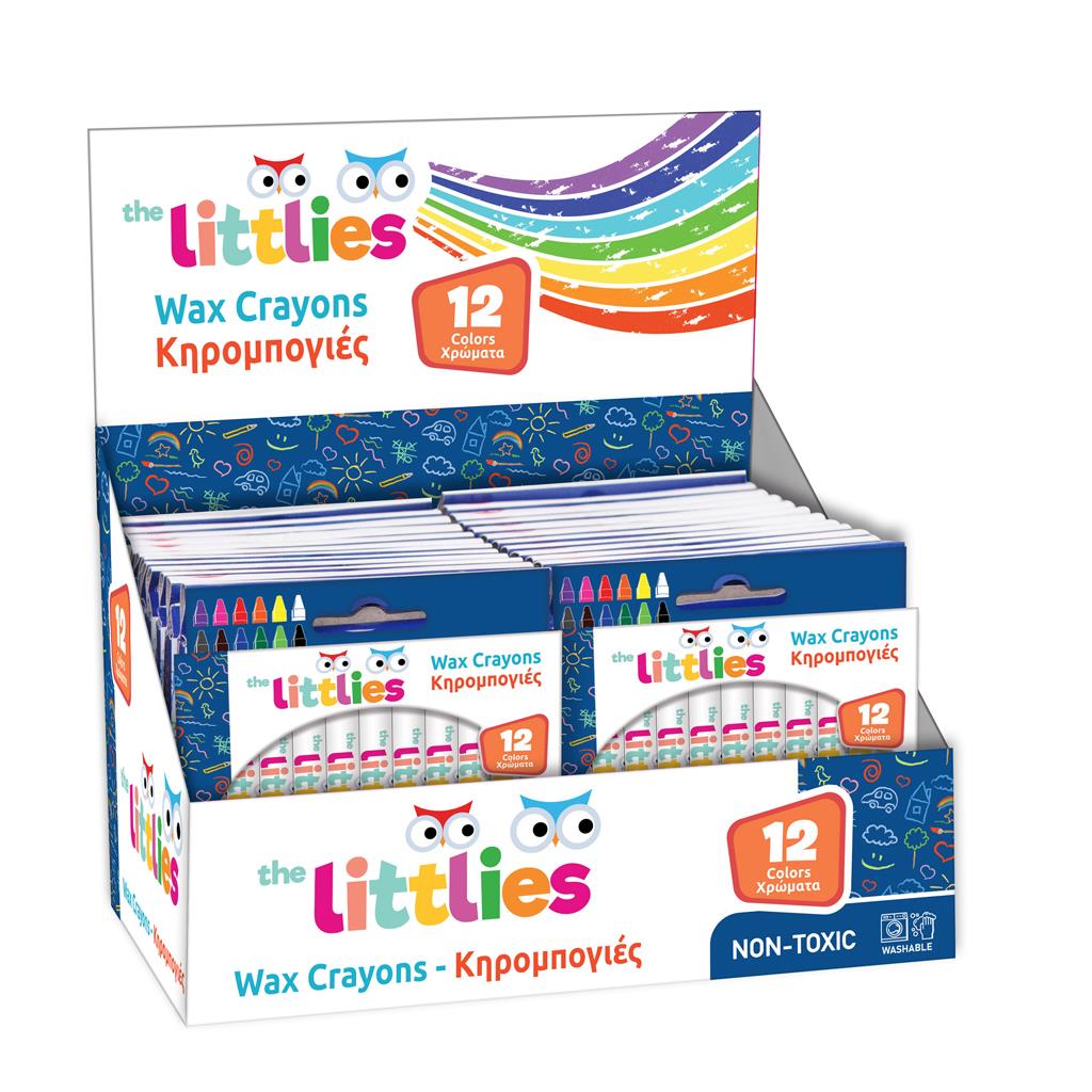 Κηρομπογιές The Littlies 12 Χρώματα - Image 2