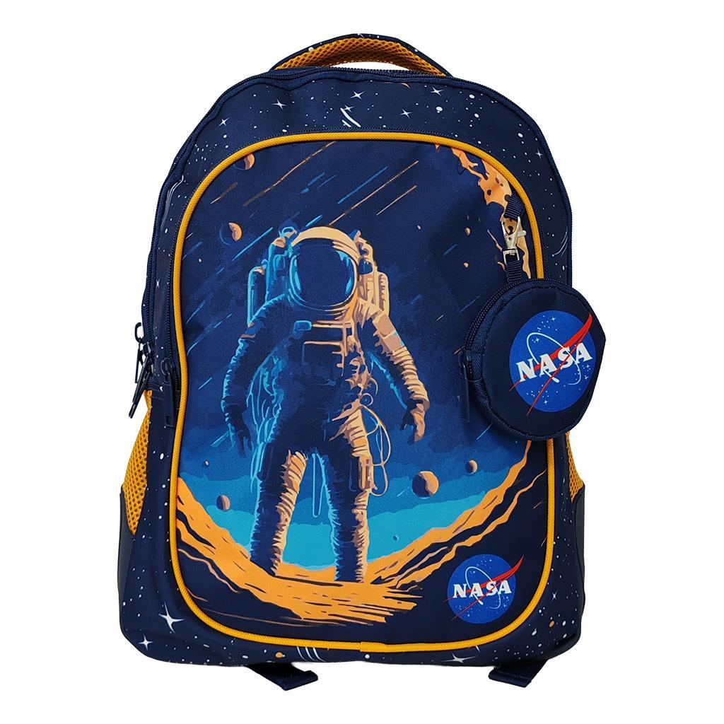 Σχολική Τσάντα Πλάτης Δημοτικού NASA Astronaut In Universe 3 Θήκες
