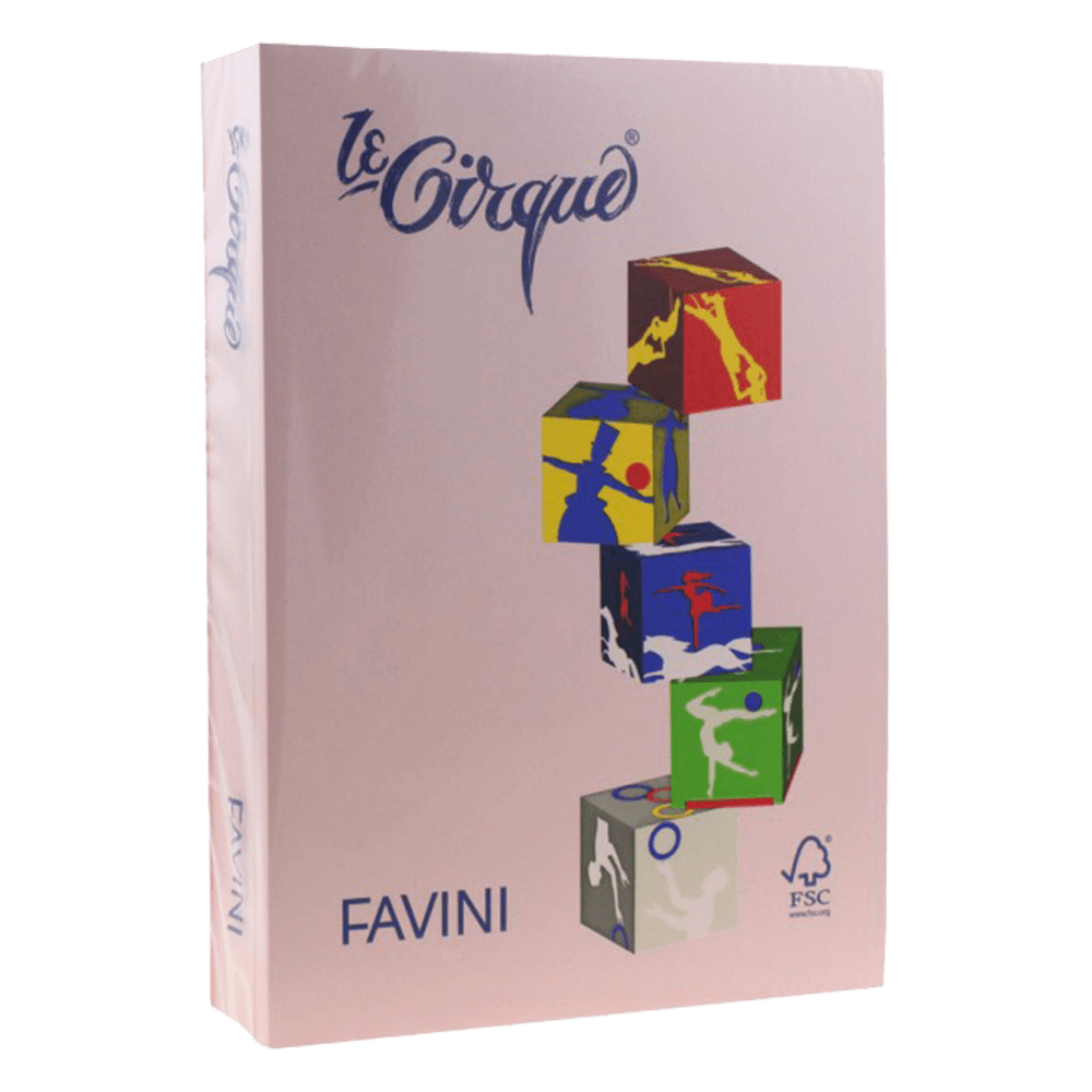 FAVINI ΧΑΡΤΙ Α4 160gsm ΡΟΖ 250 ΦΥΛΛΑ