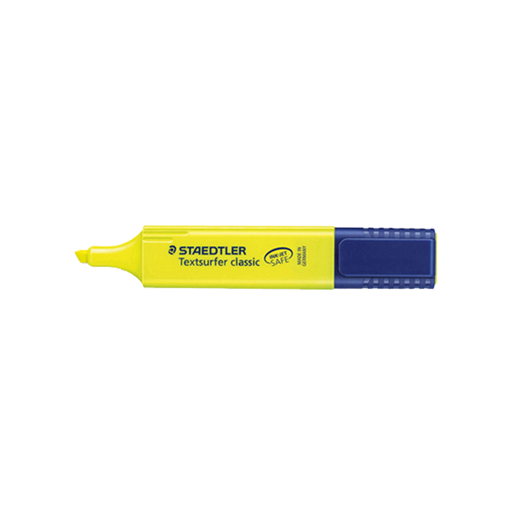 STAEDTLER ΜΑΡΚΑΔΟΡΟΣ ΥΠΟΓΡΑΜΜΙΣΗΣ Νο1 ΚΙΤΡΙΝΟ 10 ΤΕΜΑΧΙΑ