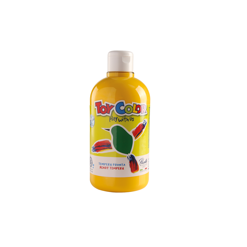 TOY COLOR ΤΕΜΠΕΡΑ SUPERWASHABLE 500ml PRIMARY ΚΙΤΡΙΝΗ SUN