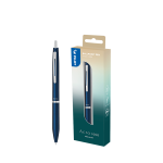 PILOT ΣΤΥΛΟ ΚΟΥΜΠΙ BALLPOINT ΜΑΥΡΟ ΜΕΛΑΝΙ BLISTER 1.0mm ACRO 1000 ΣΚΟΥΡΟ ΜΠΛΕ