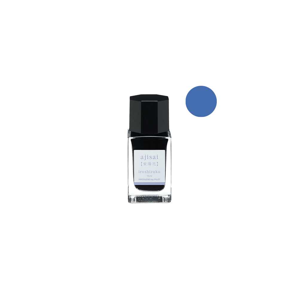 PILOT FINE WRITING ΜΕΛΑΝΙ ΠΕΝΑΣ IROSHIZUKU 15ml ΜΠΛΕ AJISAI