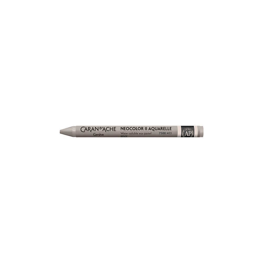 CARAN D'ACHE ΚΡΑΙΓΙΟΝ ΚΕΡΙΝΟ ΑΚΟΥΑΡΕΛΑΣ NEOCOLOR II BEIGE 10 ΤΕΜΑΧΙΑ