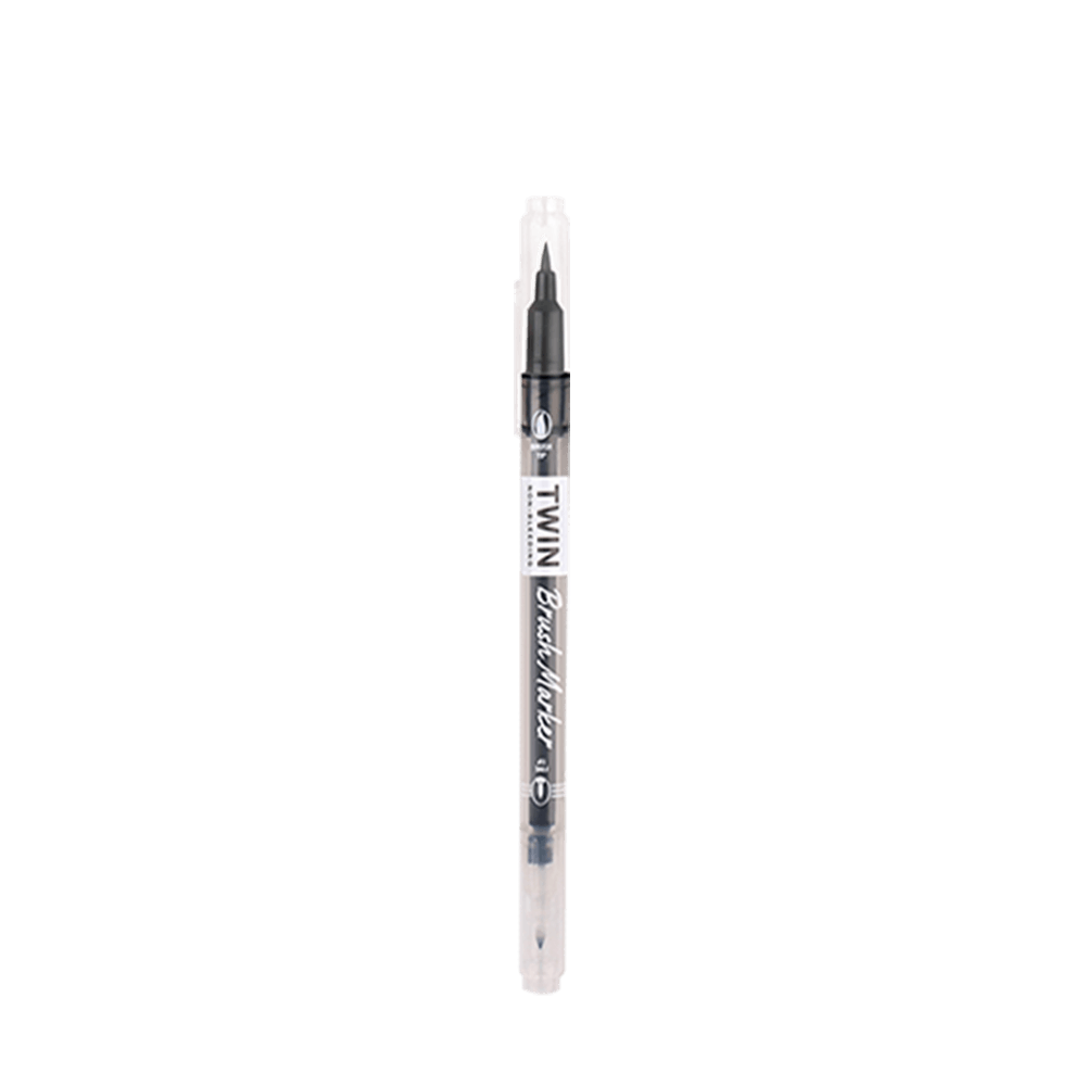 WRITECH ΜΑΡΚΑΔΟΡΟΣ ΣΧΕΔΙΟΥ 0.4mm & ΠΙΝΕΛΟ ΜΑΥΡΟ 12 ΤΕΜΑΧΙΑ
