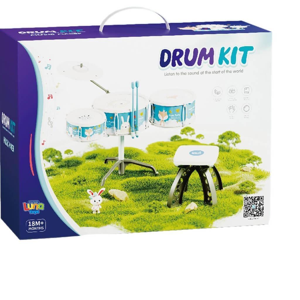 Ντραμς Luna Toys 40,3x14,3x26εκ. 2 Xρώματα