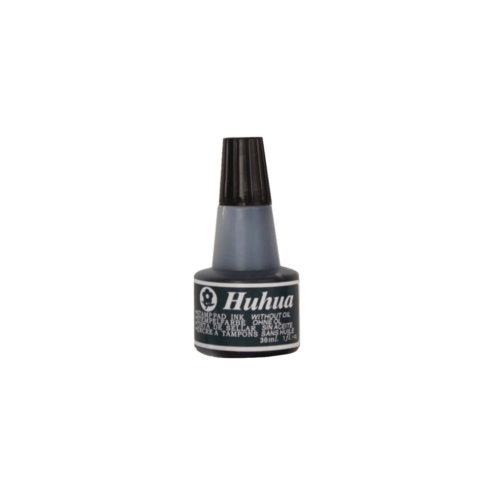 HUHUA ΜΕΛΑΝΙ ΤΑΜΠΟΝ 30ml ΜΑΥΡΟ 12 ΤΕΜΑΧΙΑ