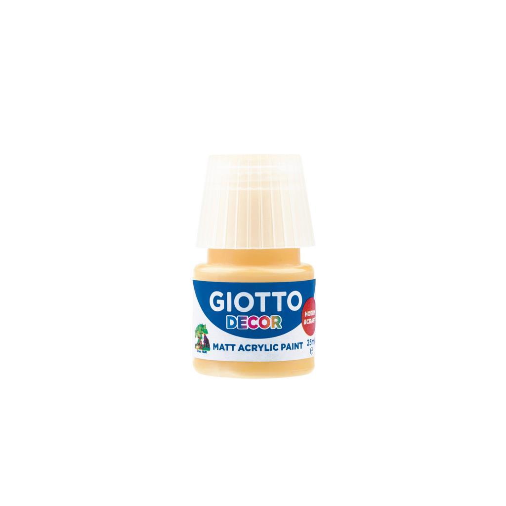 GIOTTO DECOR ACRYLIC 25 ML YELLOW GOLD