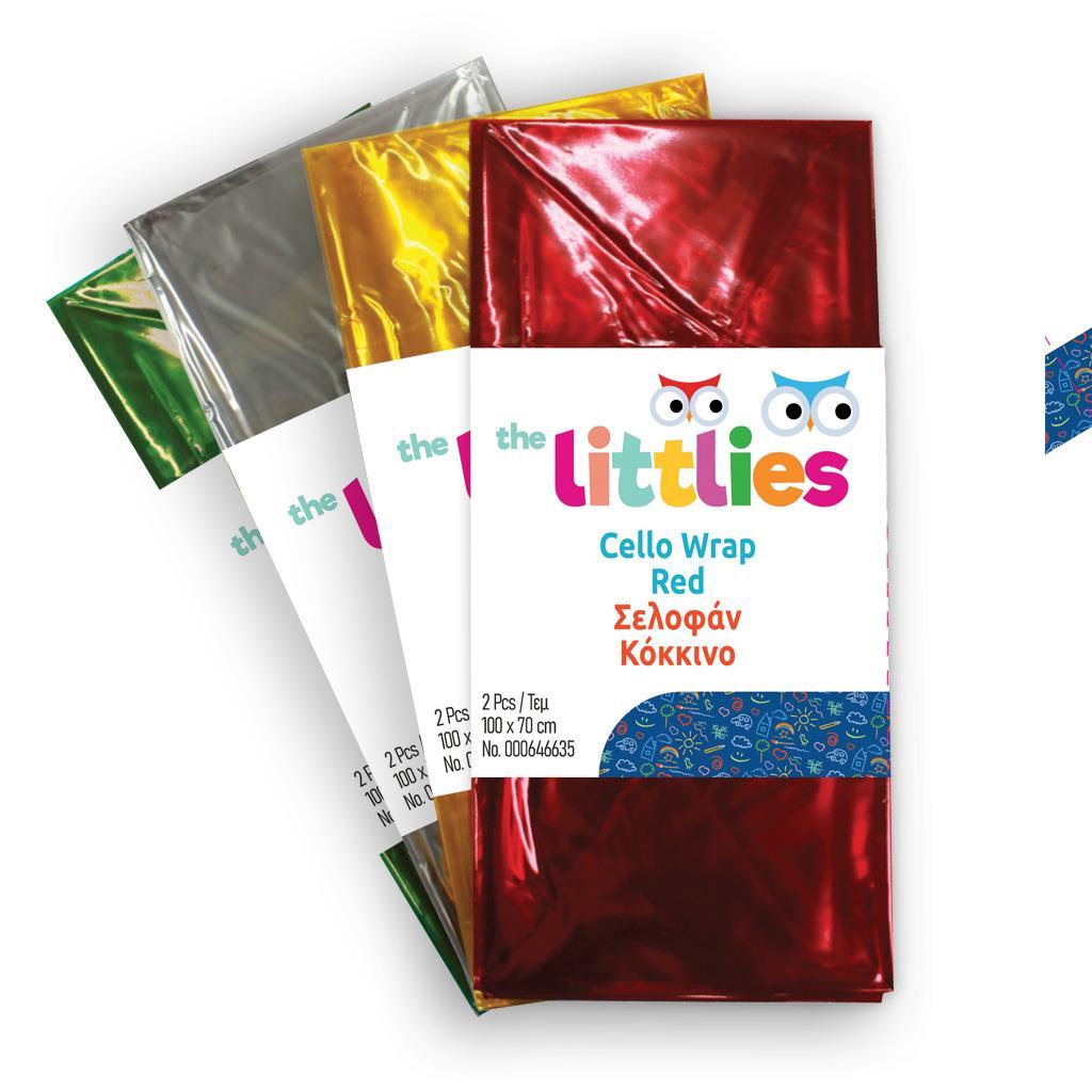 Σελοφάν Χειροτεχνίας The littlies Διάφανο 70x100 εκ. 2 Τμχ.