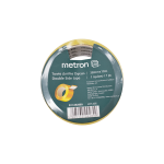 METRON ΤΑΙΝΙΑ ΔΙΠΛΗΣ ΟΨΕΩΣ 38mmx10m ΚΙΤΡΙΝΗ 4 ΤΕΜΑΧΙΑ