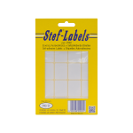 STEF ΕΤΙΚΕΤΕΣ ΑΥΤΟΚΟΛΛΗΤΕΣ 24x32mm 20/ΦΥΛΛΟ ΛΕΥΚΕΣ 40 ΦΥΛΛΑ