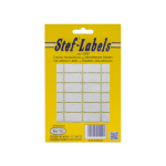 STEF ΕΤΙΚΕΤΕΣ ΑΥΤΟΚΟΛΛΗΤΕΣ 24x12mm 44/ΦΥΛΛΟ ΛΕΥΚΕΣ 40 ΦΥΛΛΑ