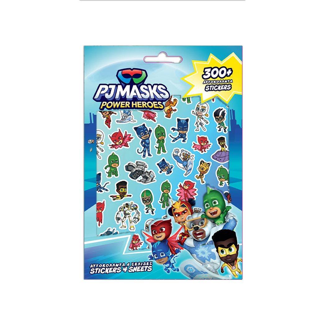 ΑΥΤΟΚΟΛΛΗΤΑ 300ΤΕΜ ΜΠΛΟΚ 14,5Χ21,5ΕΚ PJ MASKS