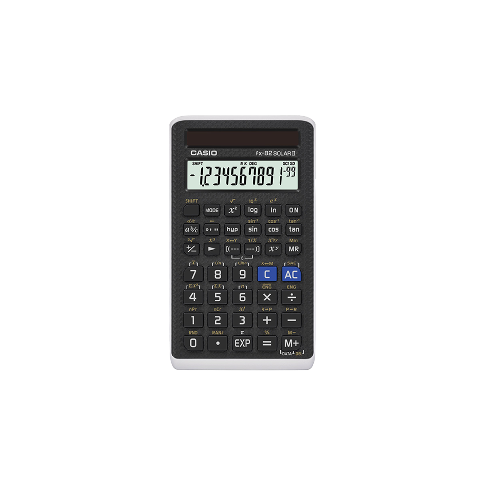 CASIO ΑΡΙΘΜΟΜΗΧΑΝΗ ΕΠΙΣΤΗΜΟΝΙΚΗ 144 ΛΕΙΤΟΥΡΓΙΕΣ 12.15x7.05x0.9cm FX-82SOLARII
