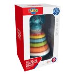 Δακτύλιοι Στοίβαξης Luna Toys με μουσική και φως 14x14x23,8 εκ.