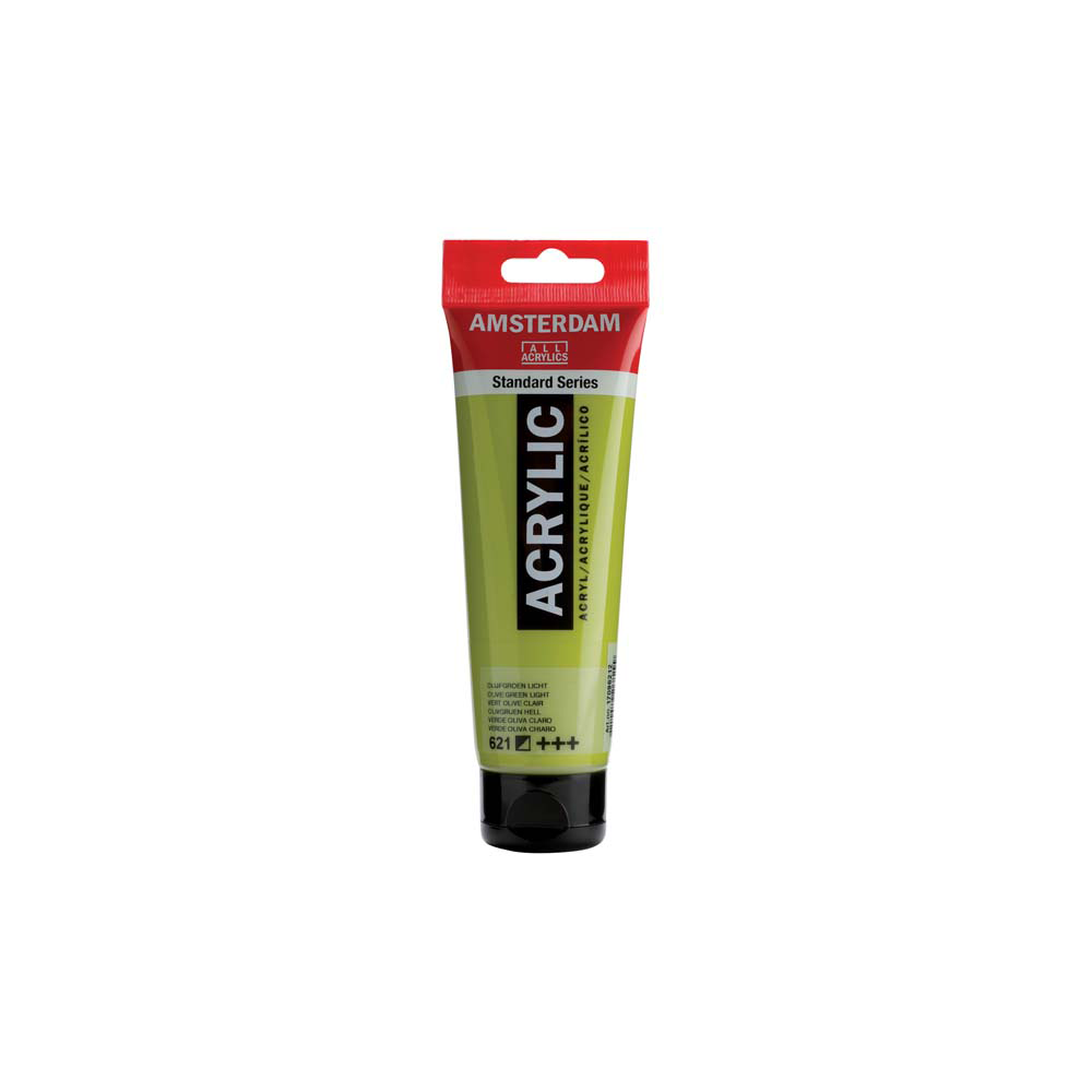 ROYAL TALENS ΧΡΩΜΑ ΑΚΡΥΛΙΚΟ 120ml AMSTERDAM OLIVE GREEN LIGHT 3 ΤΕΜΑΧΙΑ