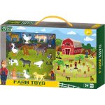 Ζώα Φάρμας Luna Toys Σετ 34τμχ. 40x3,8x24,8εκ.
