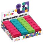 Ξύστρα Διπλή Βαρελάκι The Littlies 35x35x13mm 3 Χρώματα