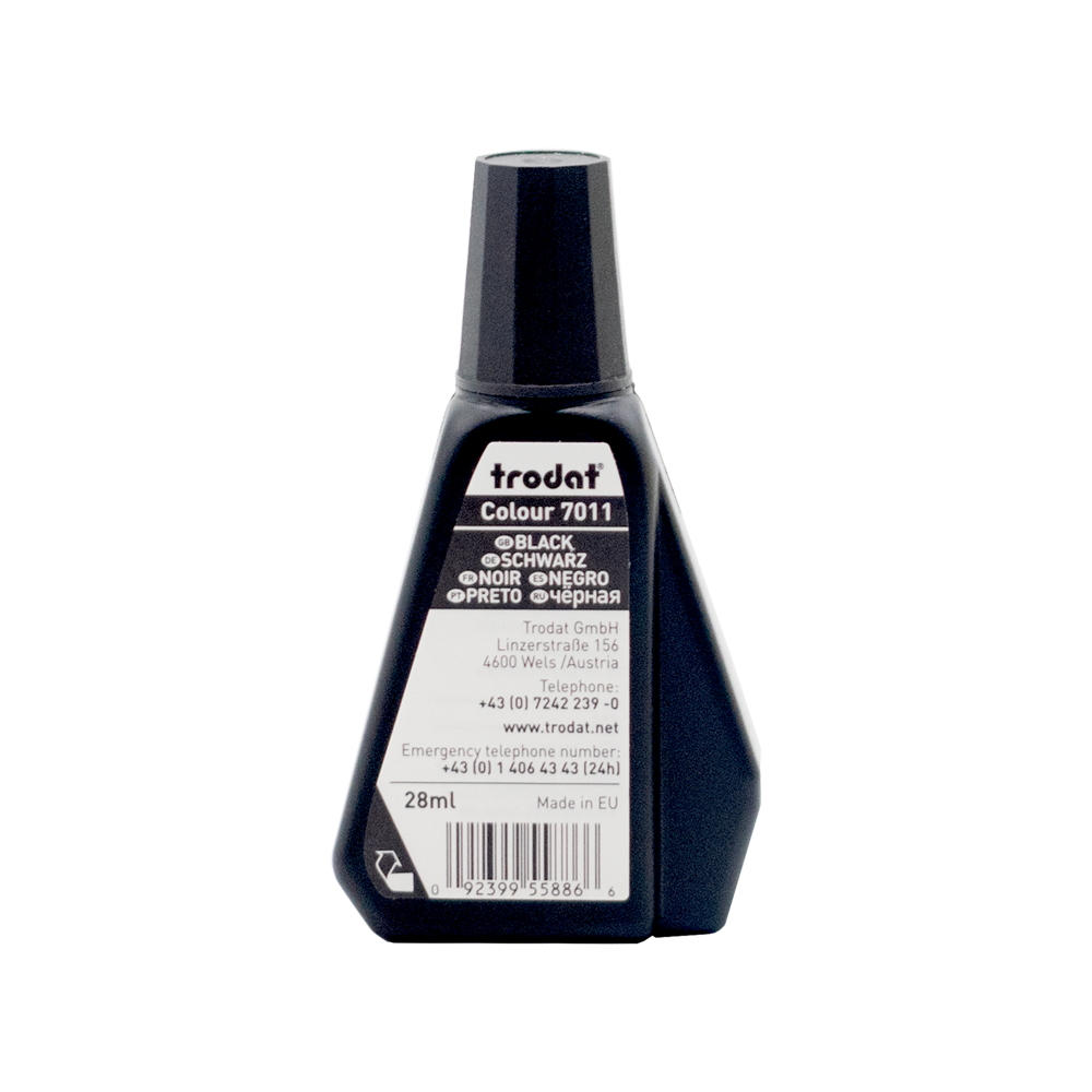 TRODAT ΜΕΛΑΝΙ ΤΑΜΠΟΝ 28ml 7011 ΜΑΥΡΟ