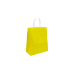 METRON ΤΣΑΝΤΑ ΣΥΣΚΕΥΑΣΙΑΣ ΧΑΡΤΙΝΗ ΚΡΑΦΤ 22x27x11cm ΣΤΡΙΦΤΗ ΛΑΒΗ 110gsm ΚΙΤΡΙΝΗ 25 ΤΕΜΑΧΙΑ
