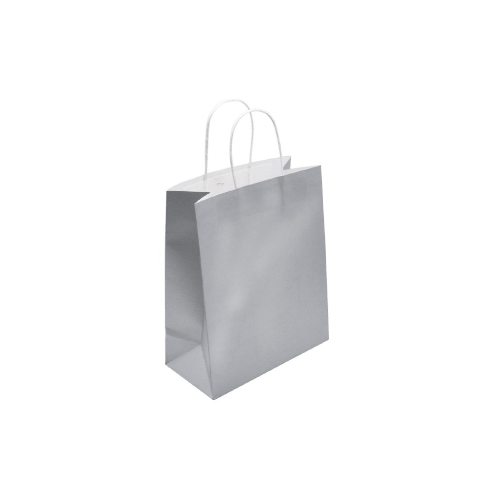 METRON ΤΣΑΝΤΑ ΣΥΣΚΕΥΑΣΙΑΣ ΧΑΡΤΙΝΗ ΚΡΑΦΤ 22x27x11cm ΣΤΡΙΦΤΗ ΛΑΒΗ 120gsm ΑΣΗΜΙ 25 ΤΕΜΑΧΙΑ