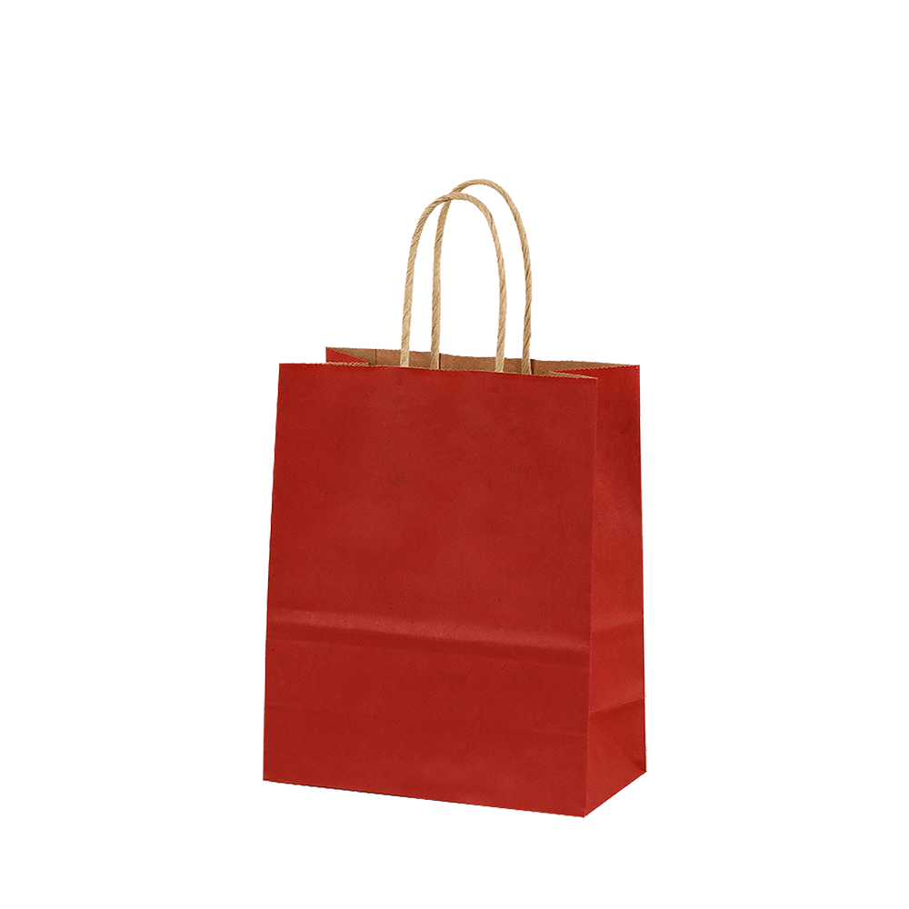 METRON ΤΣΑΝΤΑ ΣΥΣΚΕΥΑΣΙΑΣ ΧΑΡΤΙΝΗ ΚΡΑΦΤ 30x40x11cm ΣΤΡΙΦΤΗ ΛΑΒΗ 120gsm ΚΟΚΚΙΝΗ 25 ΤΕΜΑΧΙΑ