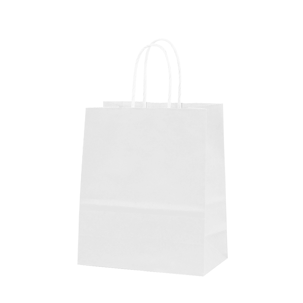 METRON ΤΣΑΝΤΑ ΣΥΣΚΕΥΑΣΙΑΣ ΧΑΡΤΙΝΗ ΚΡΑΦΤ 36x46x12cm ΣΤΡΙΦΤΗ ΛΑΒΗ 120gsm ΛΕΥΚΗ 25 ΤΕΜΑΧΙΑ