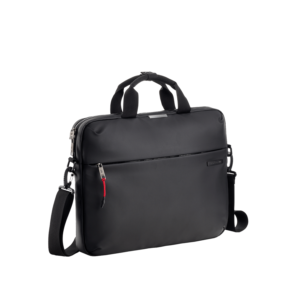 MIQUELRIUS ΤΣΑΝΤΑ ΜΕ ΧΕΡΟΥΛΙ LAPTOP 42x32x4cm 16 ΙΝΤΣΕΣ BAG TO WORK ΜΑΥΡΗ