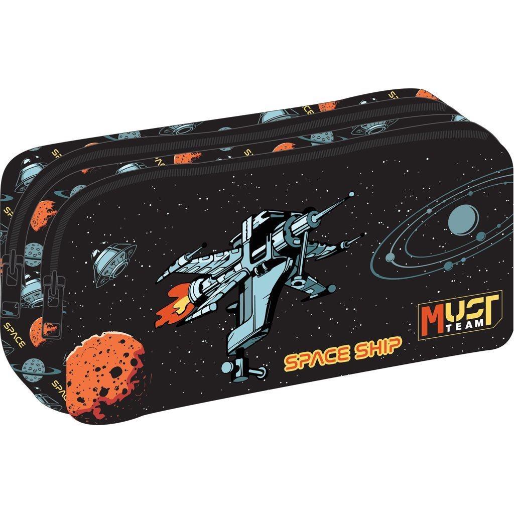 Σχολική Κασετίνα Βαρελάκι Must Team Space Expedition 2 Θήκες