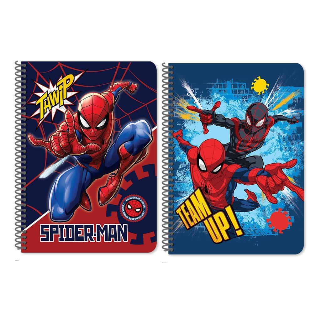 ΤΕΤΡΑΔΙO ΣΠΙΡΑΛ 17Χ25 2ΘΕΜ 60Φ SPIDERMAN 2ΣΧ