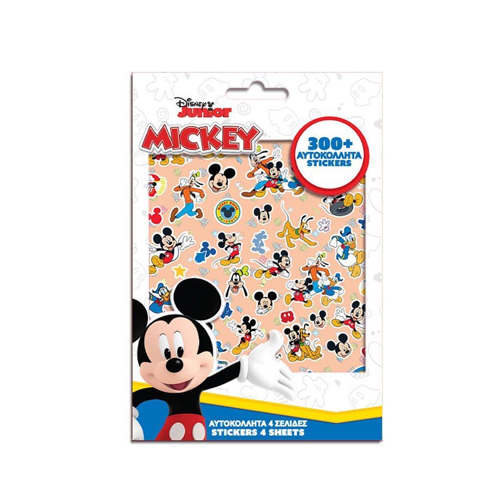 ΑΥΤΟΚΟΛΛΗΤΑ 300ΤΕΜ ΜΠΛΟΚ 14,5Χ21,5ΕΚ MICKEY
