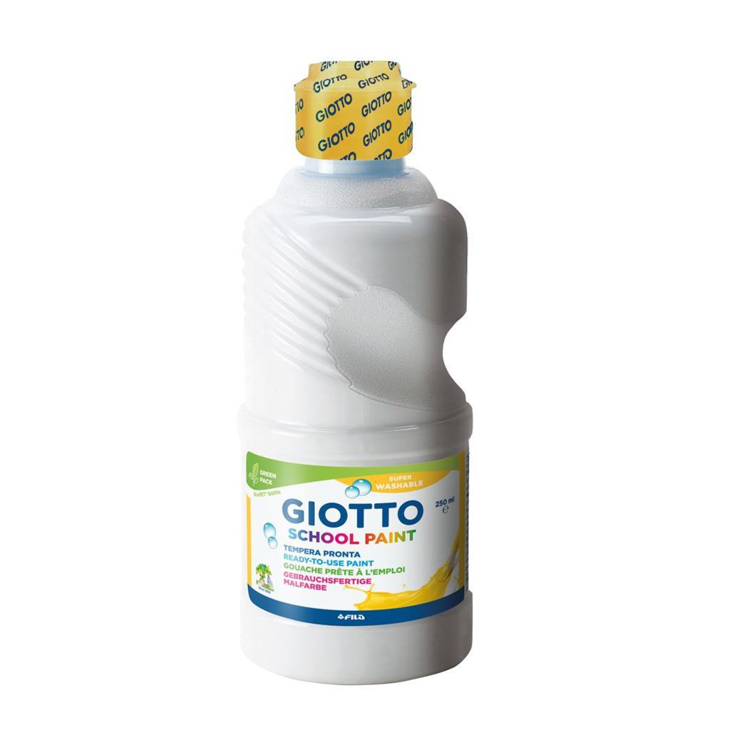 GIOTTO ΣΧΟΛΙΚΗ ΤΕΜΠΕΡΑ ΜΠΟΥΚΑΛΙ 250ML ΛΕΥΚΟ