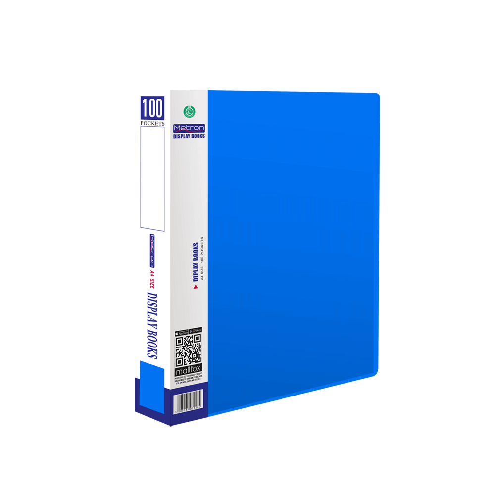 METRON ΣΟΥΠΛ Α4 100 ΘΕΣΕΩΝ CLASSIC ΜΠΛΕ