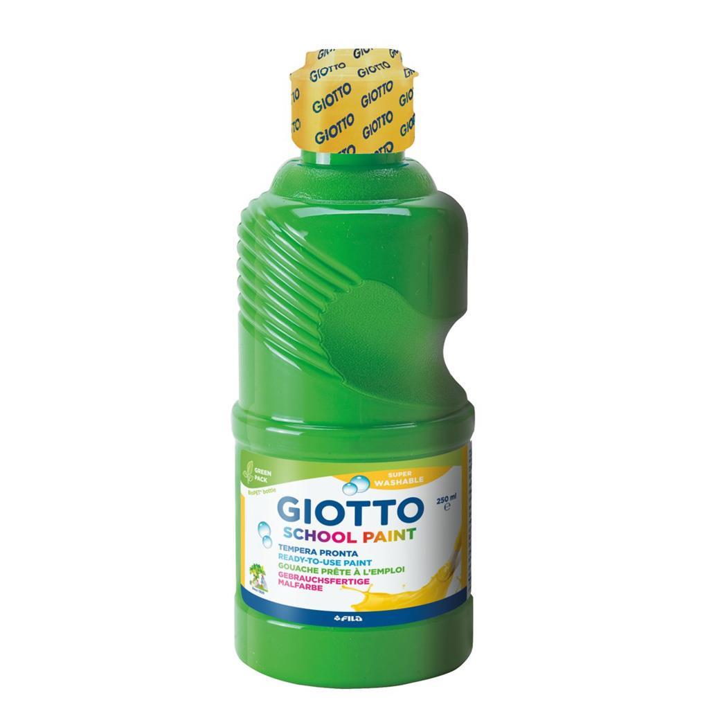 GIOTTO ΣΧΟΛΙΚΗ ΤΕΜΠΕΡΑ ΜΠΟΥΚΑΛΙ 250ML ΠΡΑΣΙΝΟ