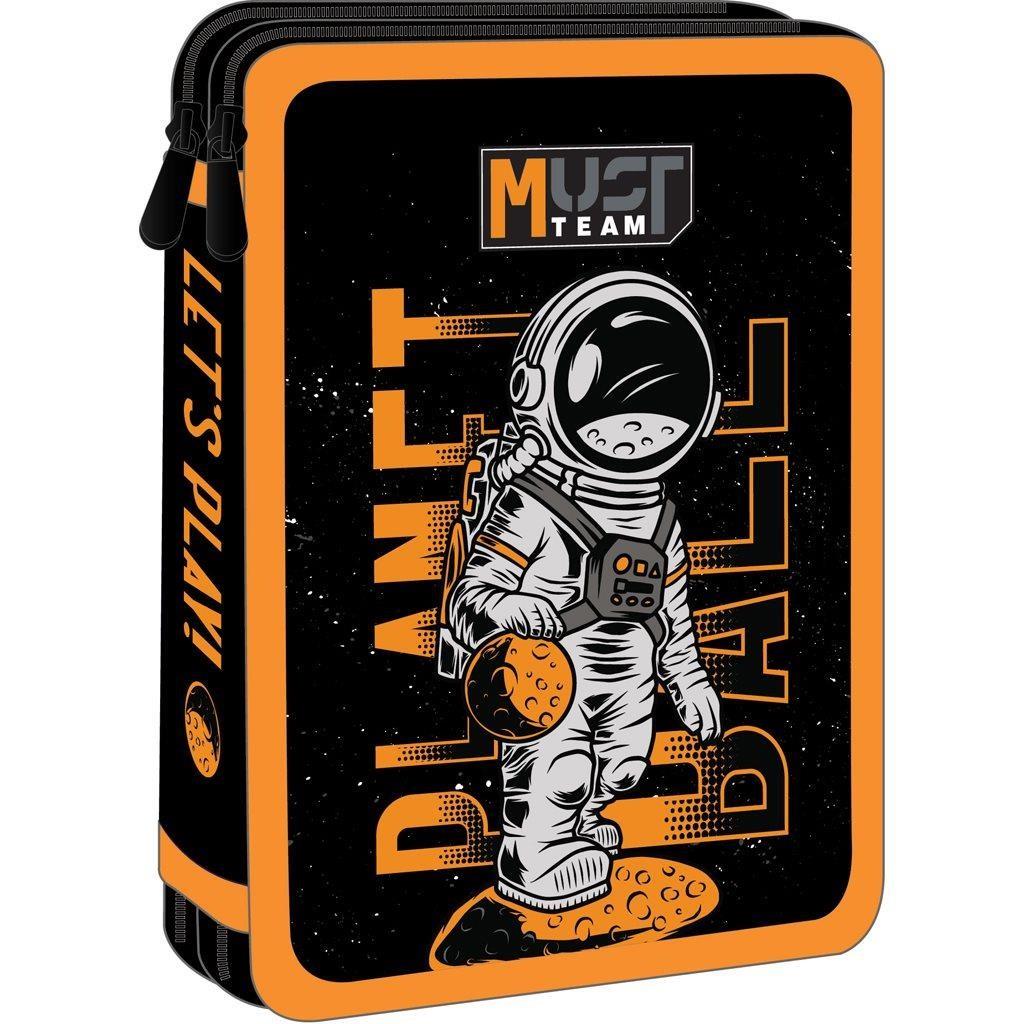 Σχολική Κασετίνα Διπλή Γεμάτη Must Team Planet Ball