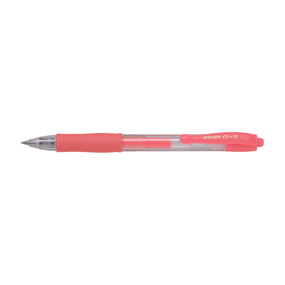 PILOT ΣΤΥΛΟ G-2 0.7mm ΝΕΟΝ ΚΟΚΚΙΝΟ 12 ΤΕΜΑΧΙΑ