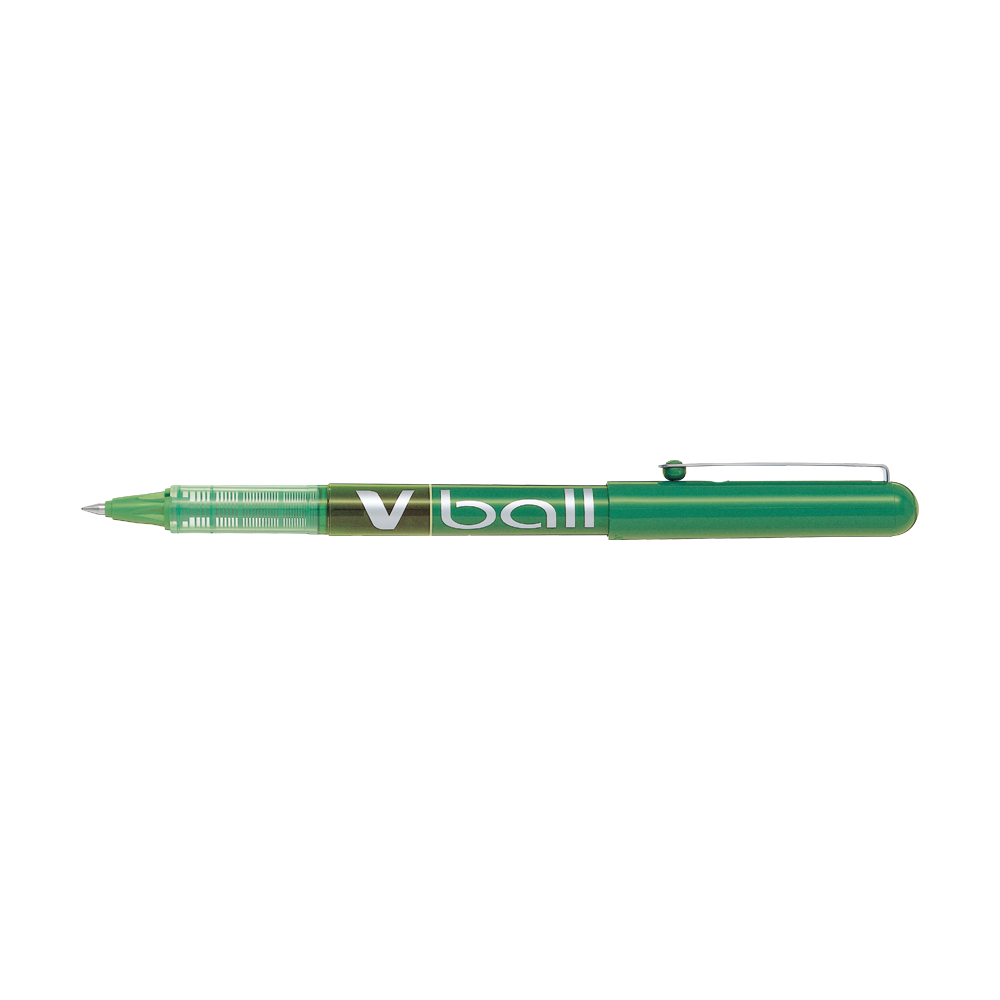 PILOT ΣΤΥΛΟ ΥΓΡΗΣ ΜΕΛΑΝΗΣ V-BALL 0.5mm FINE ΠΡΑΣΙΝΟ 12 ΤΕΜΑΧΙΑ