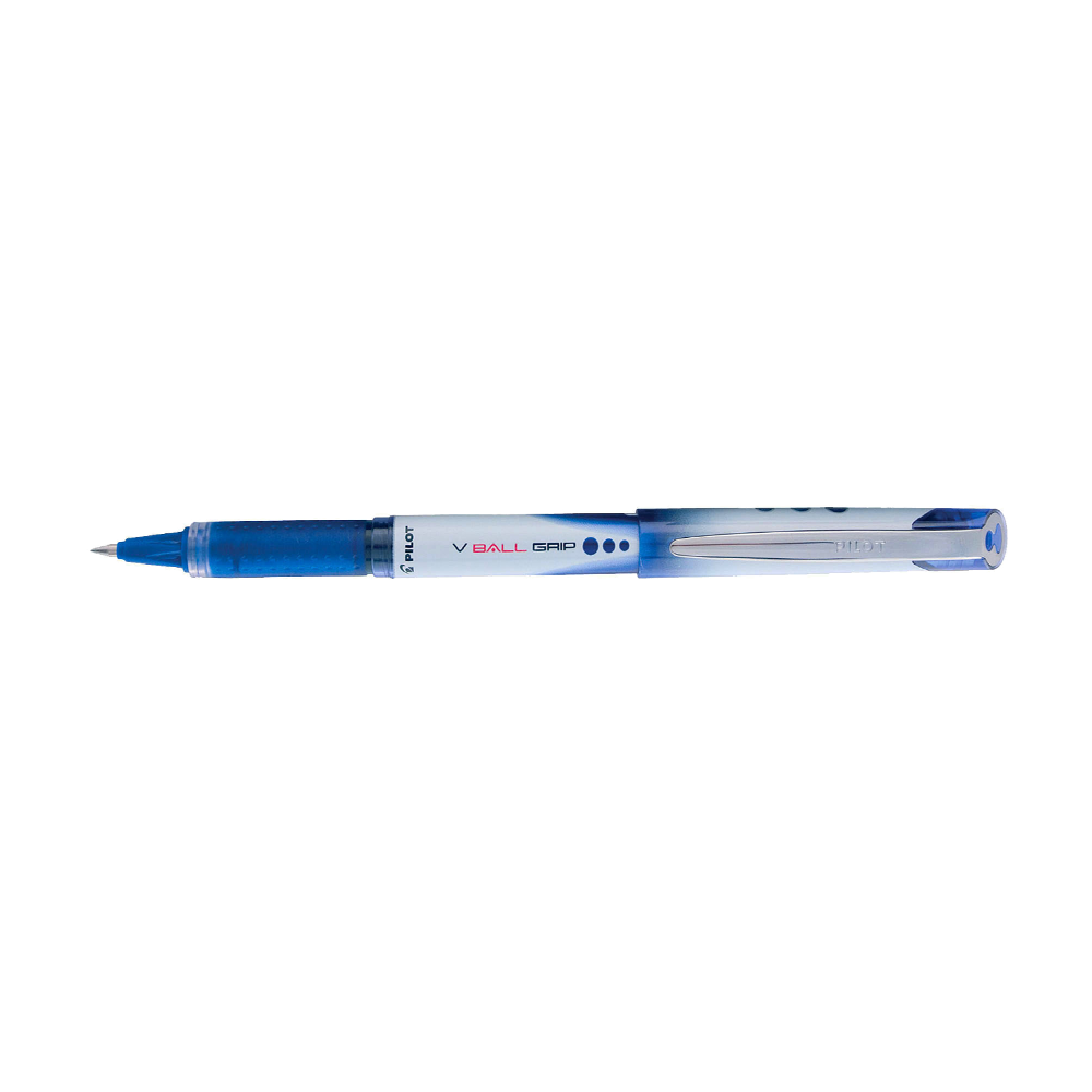 PILOT ΣΤΥΛΟ ΥΓΡΗΣ ΜΕΛΑΝΗΣ V-BALL GRIP 0.5mm FINE ΜΠΛΕ 12 ΤΕΜΑΧΙΑ