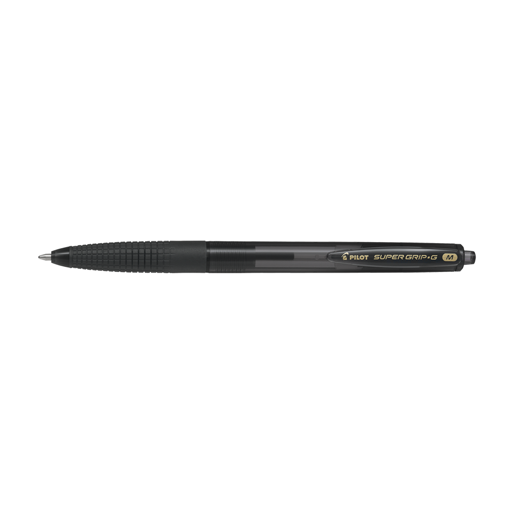 PILOT ΣΤΥΛΟ ΚΟΥΜΠΙ SUPER GRIP G 1.0mm MEDIUM ΜΑΥΡΟ 12 ΤΕΜΑΧΙΑ