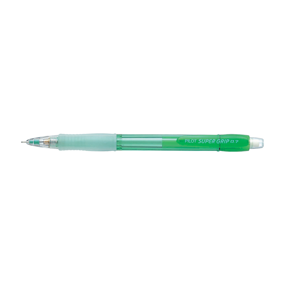 PILOT ΜΗΧΑΝΙΚΟ ΜΟΛΥΒΙ SUPER GRIP 0.7mm ΝΕΟΝ ΠΡΑΣΙΝΟ 12 ΤΕΜΑΧΙΑ