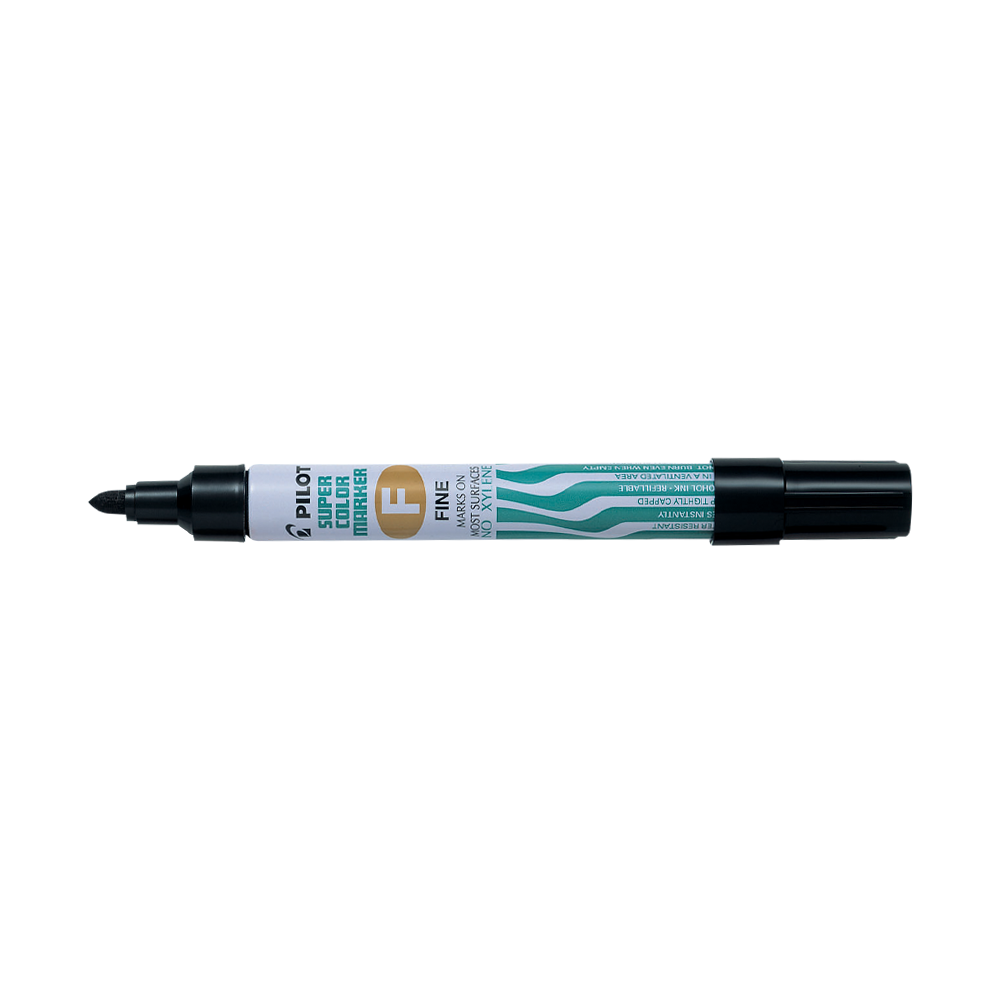 PILOT ΜΑΡΚΑΔΟΡΟΣ ΑΝΕΞΙΤΗΛΟΣ SUPER COLOR SCA FINE ΜΑΥΡΟΣ 12 ΤΕΜΑΧΙΑ