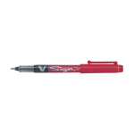 PILOT ΣΤΥΛΟ ΜΑΡΚΑΔΟΡΟΣ V-SIGN PEN 0.6mm ΚΟΚΚΙΝΟ 12 ΤΕΜΑΧΙΑ
