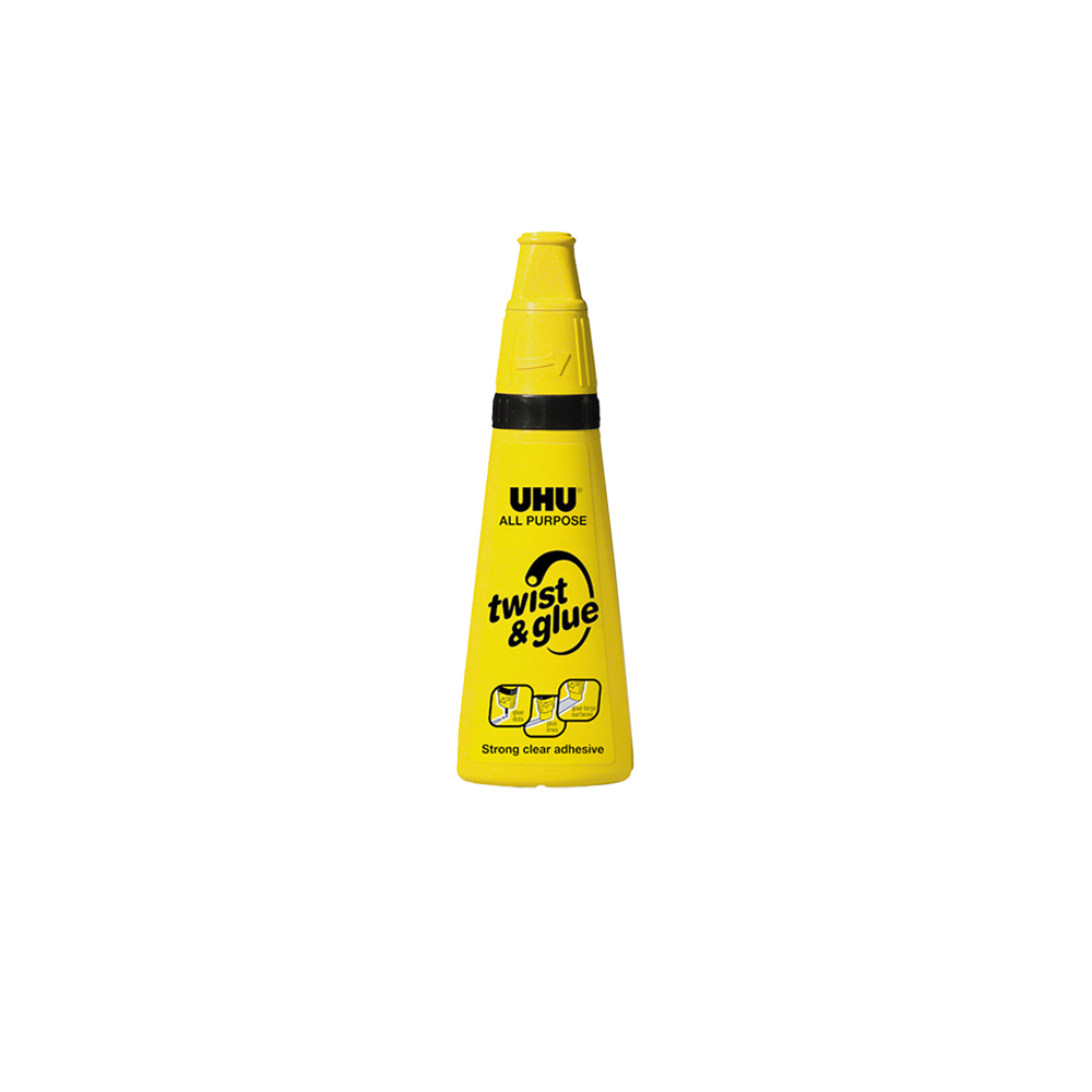 UHU ΚΟΛΛΑ ΡΕΥΣΤΗ TWIST & GLUE 90ml 12 ΤΕΜΑΧΙΑ