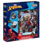 Παζλ Κορνίζα Spider - Man Luna Toys 2 σε 1 Χρωματισμού 2 όψεων 64 Τμx. 27x27 εκ.
